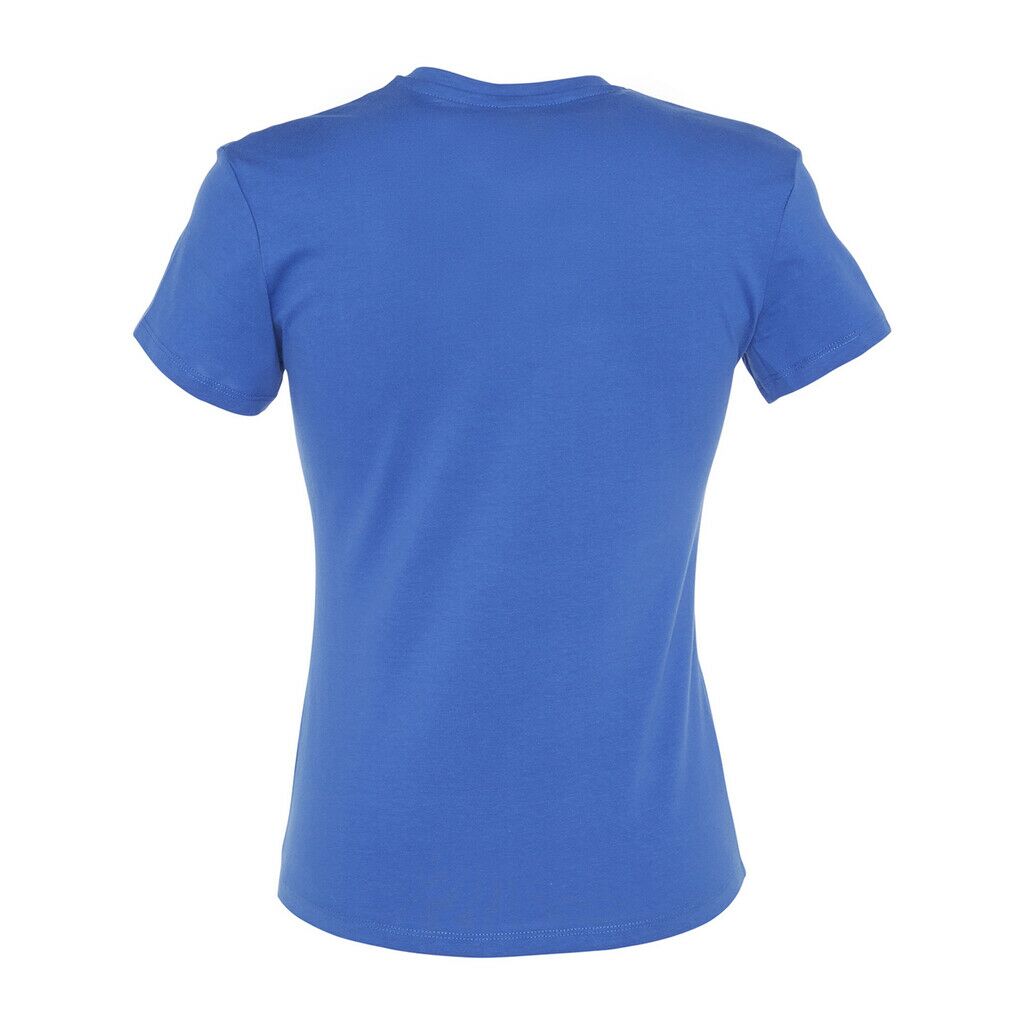 Damen Kurzarm T-Shirt mit V-Ausschnitt